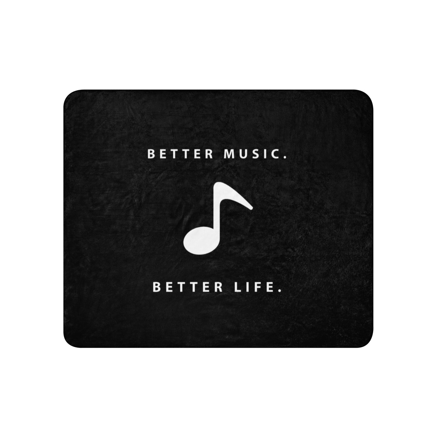 BETTER MUSIC Sherpa blanket