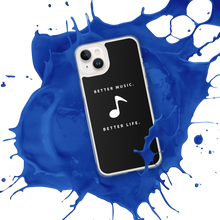 Load image into Gallery viewer, BETTER MUSIC Clear Case for iPhone®

